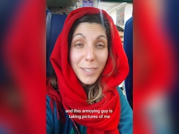 Viral: Foreign Tourist Films Indian Man Who Allegedly Photographed Her Without Permission Viral: Foreign Tourist Films Indian Man Who Allegedly Photographed Her Without Permission