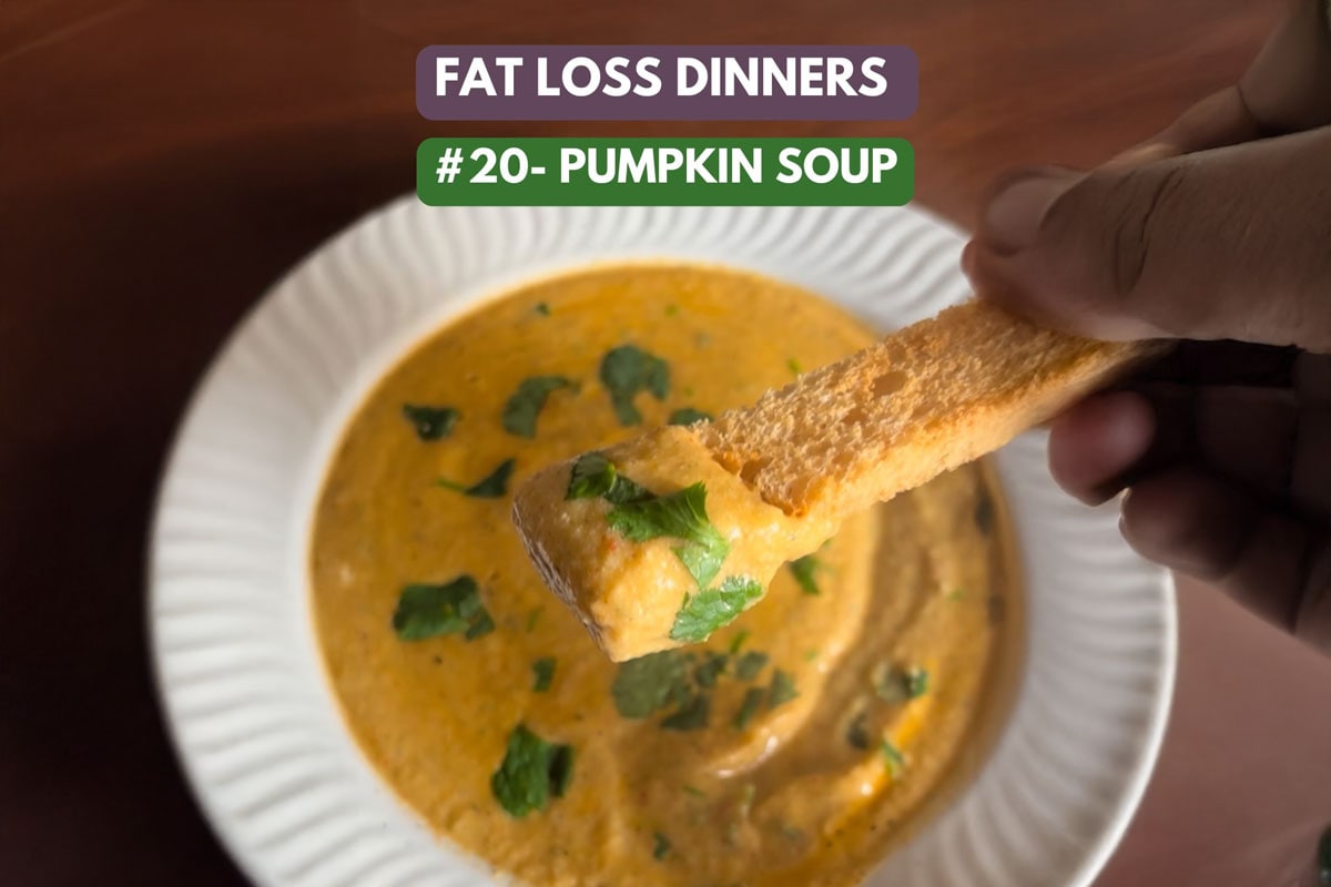 Chitwan Garg's Fat Loss Dinner: Restaurant-Style Pumpkin Soup