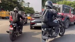 Royal Enfield Interceptor 750 Snapped Sans Camo: Clear Pics