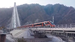 Video: Vande Bharat's Successful Trial Run On World's Highest Rail Bridge