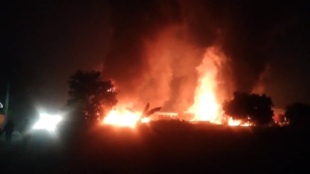 2 Firefighters Killed, 3 Injured In Massive Fire At Greater Noida Factory