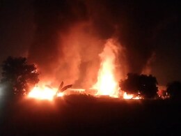 Massive Fire At Chemical Factory In Greater Noida, Multiple Explosions Heard Massive Fire At Chemical Factory In Greater Noida, Multiple Explosions Heard