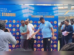 Sunil Gavaskar, Vinod Kambli Felicitated At Opening Event Of MCA's 50th Anniversary Celebrations Of Wankhede