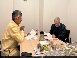 Chandrababu Naidu Meets Bill Gates At Davos, Discusses Health, Education Partnerships Chandrababu Naidu Meets Bill Gates At Davos, Discusses Health, Education Partnerships