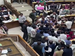 BJP vs Congress In Jaipur Municipal Meet Over Jagatpura Land Lease Issue BJP vs Congress In Jaipur Municipal Meet Over Jagatpura Land Lease Issue