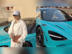 Madhuri Zooms Through Udaipur In Her Rs 6-Crore McLaren For A Celebration Drive