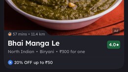 X Post About Food Outlet Named <i>"Bhai Manga Le"</i> Goes Viral, Internet Reacts