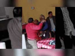 Viral Video: देखिए, पुलिस के सामने बाबू ने कैसे बुजुर्ग महिला पर बरसाए थप्पड़, एमपी के इस सरकारी दफ्तर में दिखा हाई वोल्टेज ड्रामा Viral Video: देखिए, पुलिस के सामने बाबू ने कैसे बुजुर्ग महिला पर बरसाए थप्पड़, एमपी के इस सरकारी दफ्तर में दिखा हाई वोल्टेज ड्रामा