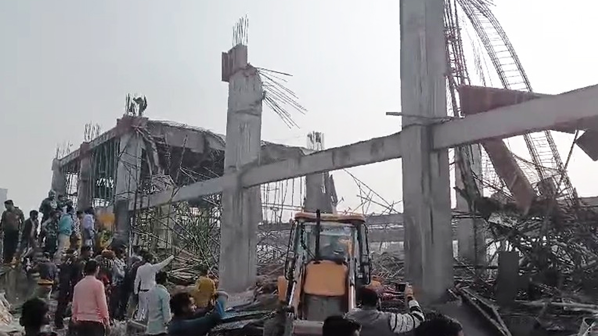 Part Of Kannauj Railway Station Collapses In UP, Dozens Feared Trapped