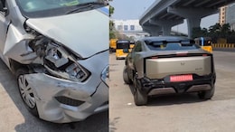 Mahindra BE 6's First-Ever Crash Pics Surface Online, Shows-Off Its Build Quality