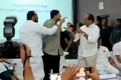 Video: Heated Exchange of Words Between Telangana Legislators At District Meeting Video: Heated Exchange of Words Between Telangana Legislators At District Meeting