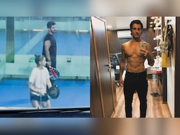 Aditya Seal Enjoys A Friendly Match Of Padel Ball with Alia Bhatt