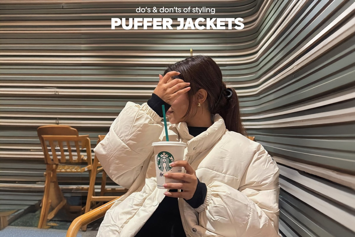 Anushka Hazra's Guide to Style a Puffer Jacket and Looking Cute