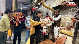उज्जैन पहुंचे एक्टर वीर&nbsp;पहारिया, स्काई फोर्स के रिलीज़ से पहले लिया&nbsp;महाकाल का आशीर्वाद