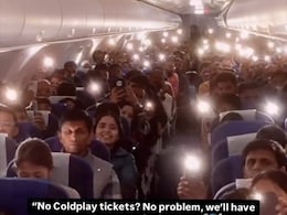 IndiGo Pilot Discovers Plane Packed With Coldplay Fans, Watch What He Did Next IndiGo Pilot Discovers Plane Packed With Coldplay Fans, Watch What He Did Next