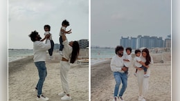 Nayanthara, Vignesh Shivan And Their Twins Ring In 2025 In Matching White Casual Looks