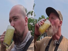 Watch: Foreign Father-Son Biker Duo Enjoy Roadside Sugarcane Juice In Goa. Video Is Viral Watch: Foreign Father-Son Biker Duo Enjoy Roadside Sugarcane Juice In Goa. Video Is Viral