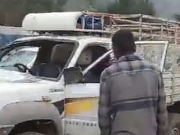 Mob Tries To Stop CRPF, Cops From Destroying Illegal Poppy Fields In Manipur's Kangpokpi, 4 Vehicles Damaged