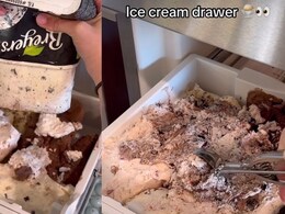 Watch: Video Showing Unique 'Ice Cream Drawer' Goes Viral, Internet Reacts