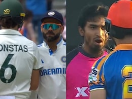 Watch: Bangladesh Pacer Does A Virat Kohli, Barges Shoulders With Pakistan Star In BPL Watch: Bangladesh Pacer Does A Virat Kohli, Barges Shoulders With Pakistan Star In BPL