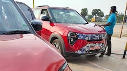 Mahindra XUV 3XO EV Spotted Without Camouflage In Spy Shots