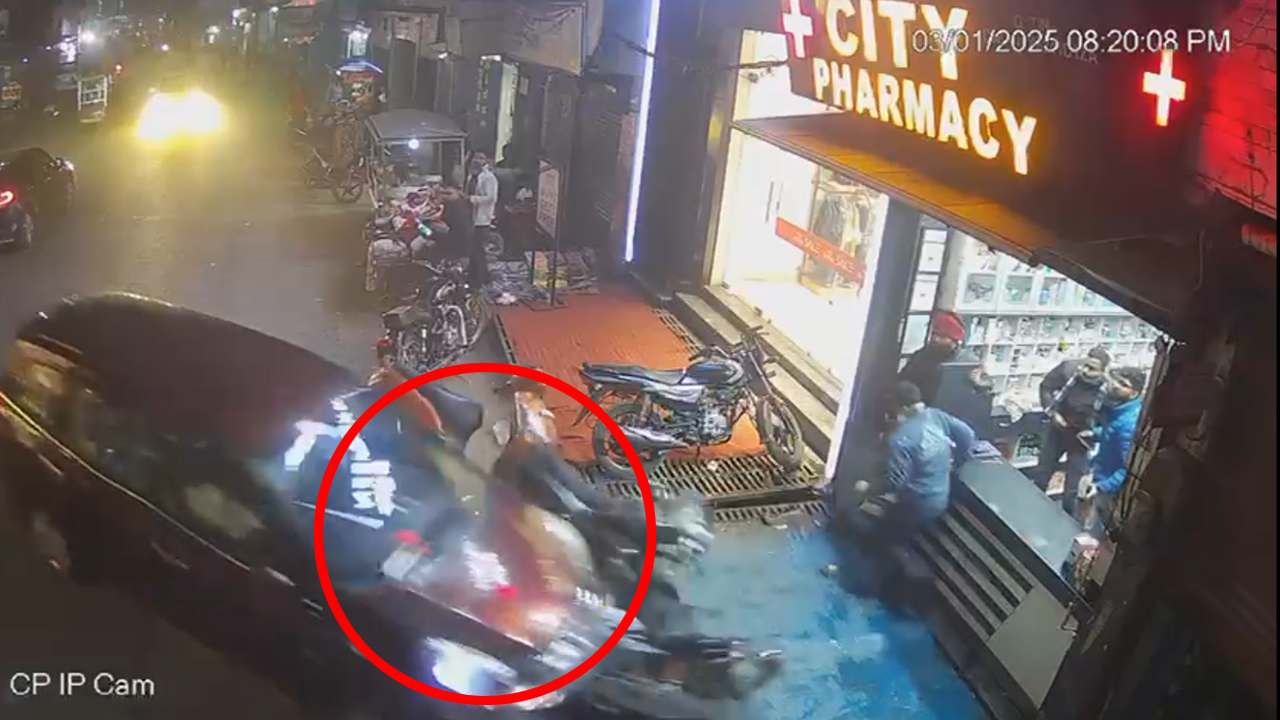 Drunk Driver Hits Biker, Drags Him For Several Metres In Uttar Pradesh