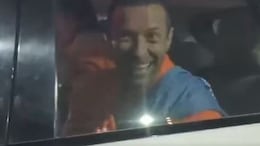 Chris Martin Arrives At Maha Kumbh Mela 2025 With Girlfriend Dakota Johnson After Ahmedabad Concert. Watch