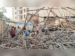 रायपुर : VIP रोड में बहुमंजिला इमारत का हिस्सा गिरा, करीब दस मजदूर घायल, दो की मौत रायपुर : VIP रोड में बहुमंजिला इमारत का हिस्सा गिरा, करीब दस मजदूर घायल, दो की मौत