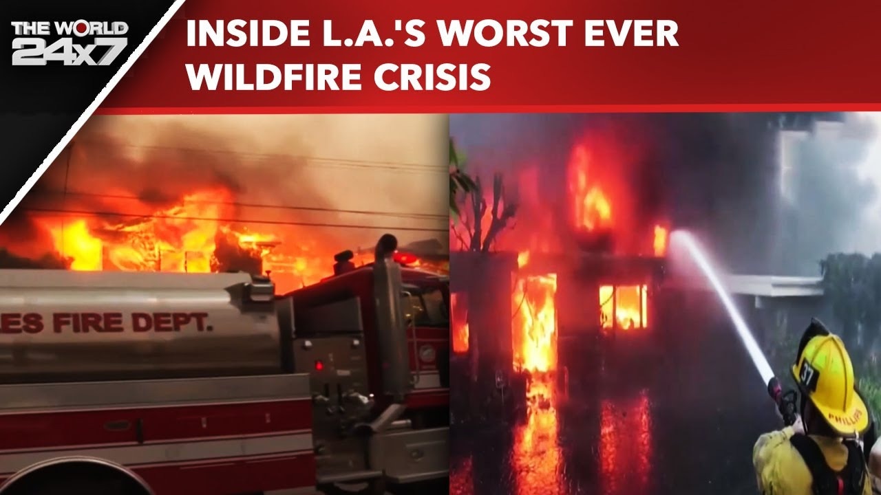 Inside Los Angeles' Worst Ever Wildfire Crisis: A City In Flames