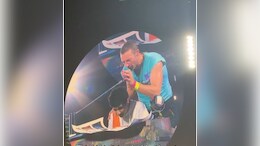 Chris Martin Is Internet's Favourite As He Sings With A Young Fan On Stage At Mumbai Concert. Watch