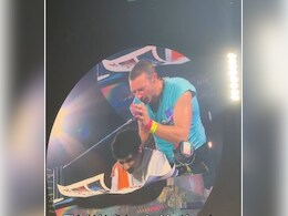 Chris Martin Is Internet's Favourite As He Sings With A Young Fan On Stage At Mumbai Concert. Watch