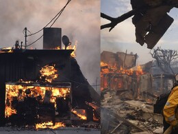 Los Angeles Fire :अमेरिकेत अग्नितांडव,1 लाखांहून अधिक नागरिकांचं स्थलांतर; भयावह परिस्थिती  Los Angeles Fire :अमेरिकेत अग्नितांडव,1 लाखांहून अधिक नागरिकांचं स्थलांतर; भयावह परिस्थिती