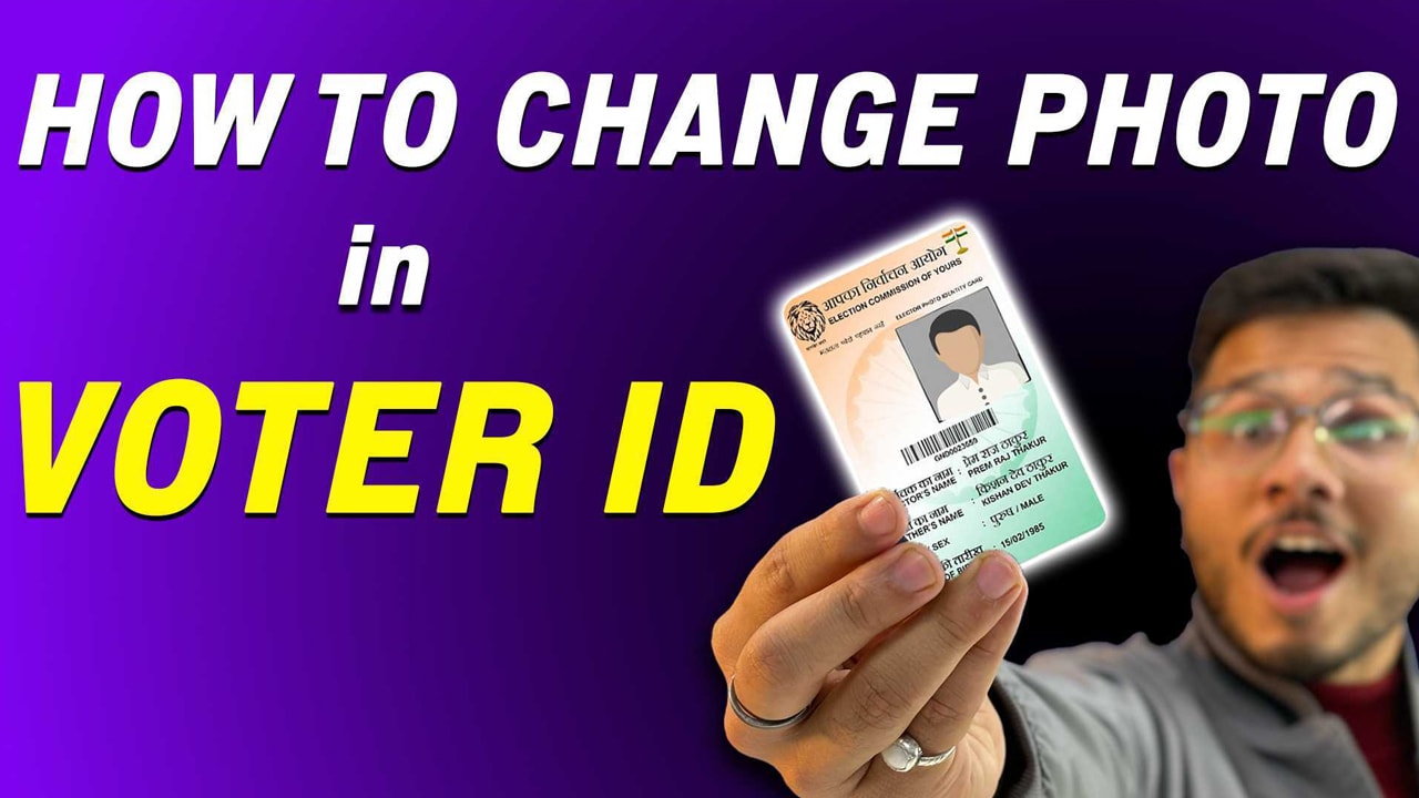 How to Change Photo in Voter ID Card Online ? Change Photo in Voter-ID Card