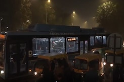 Delhi Witnesses Massive Traffic Jams On New Year's Day Delhi Witnesses Massive Traffic Jams On New Year's Day