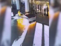 New Video Shows Tesla Truck Exploding Outside Trump Hotel In Las Vegas New Video Shows Tesla Truck Exploding Outside Trump Hotel In Las Vegas