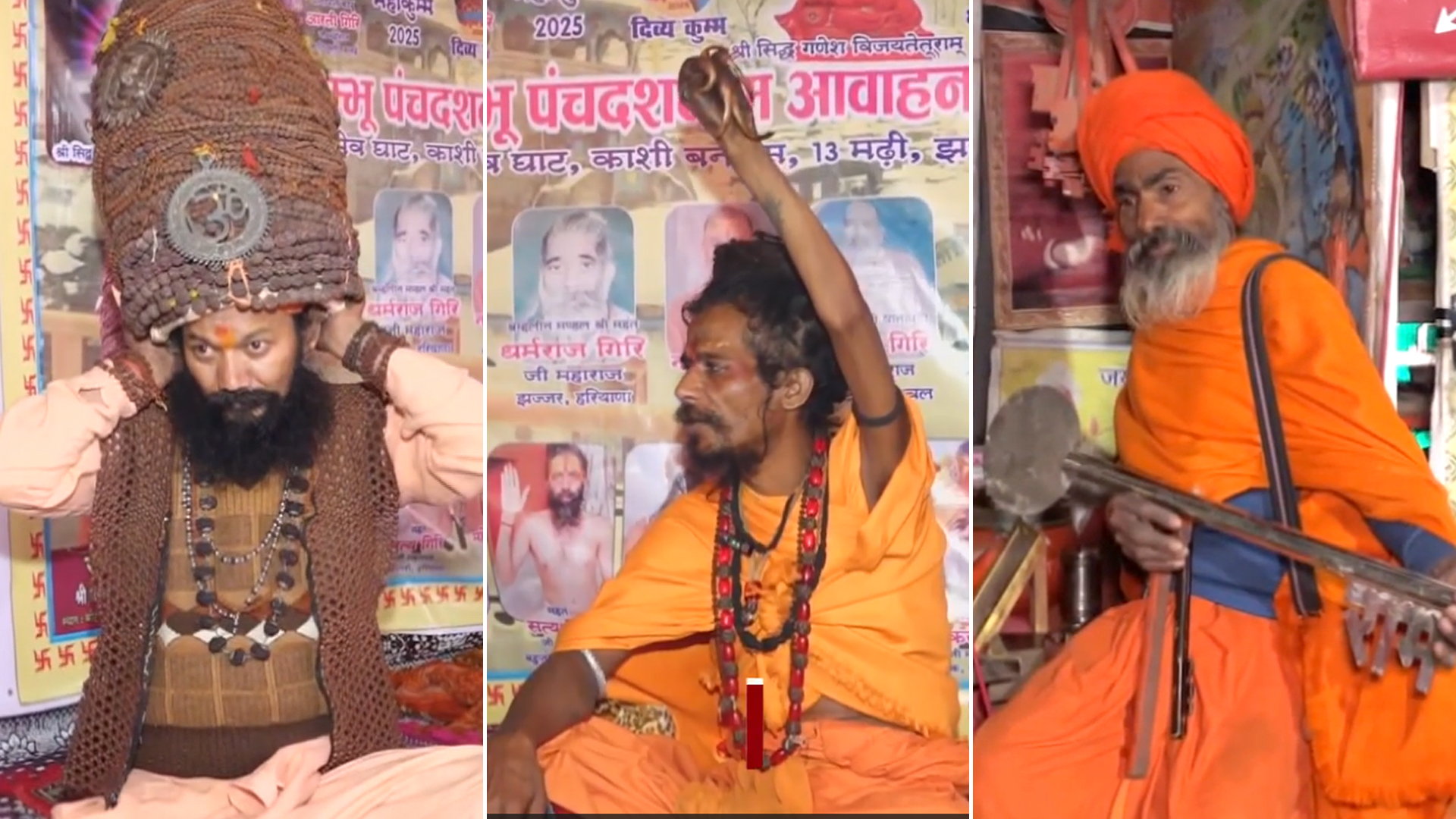 From Rudraksh Baba To Mahant Mahakal Giri Maharaj, The Saints And Seers Of Maha Kumbh