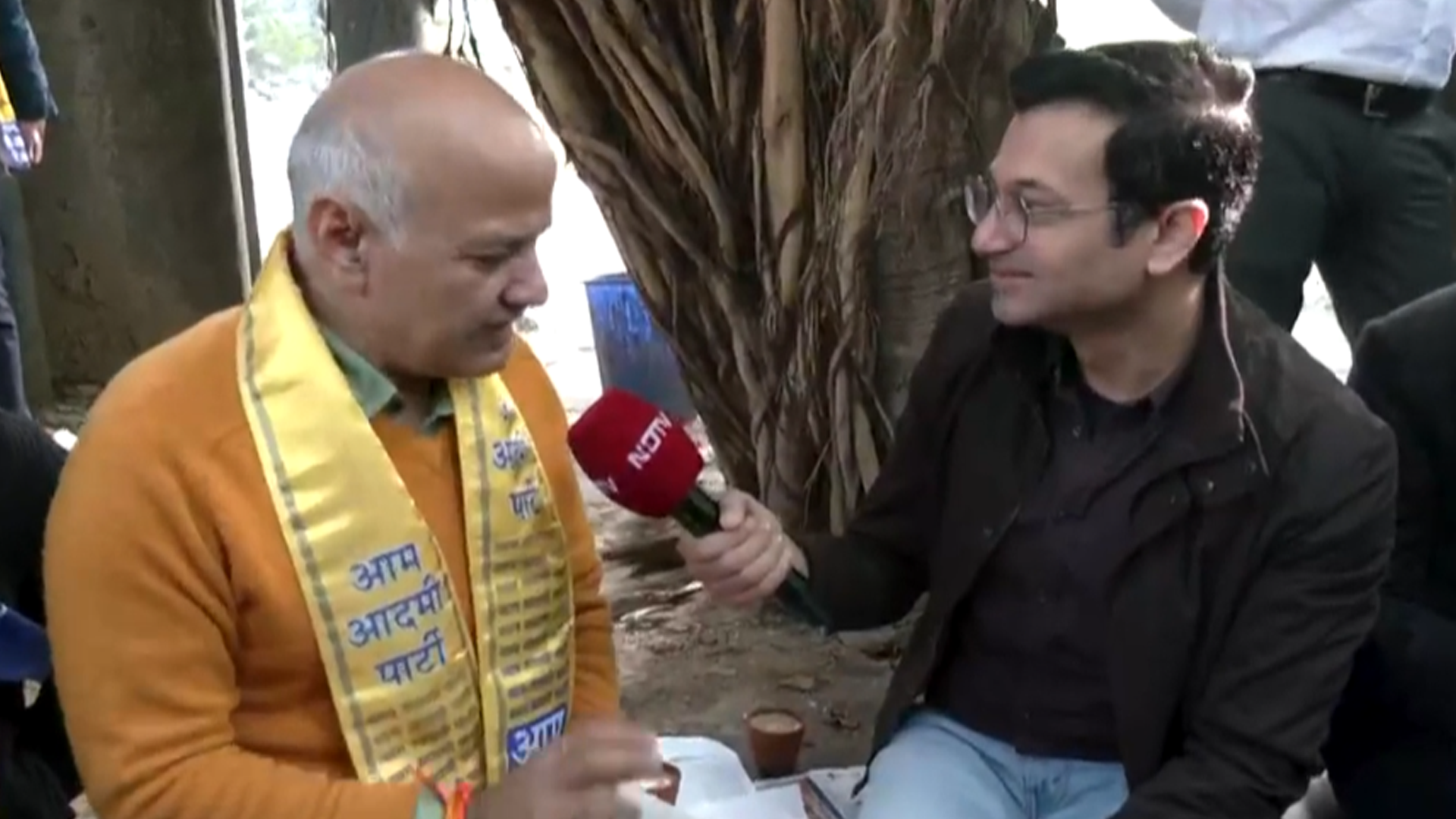 NDTV Exclusive: 'Chai Pe Charcha' With AAP's Manish Sisodia In Delhi's Nehru Nagar