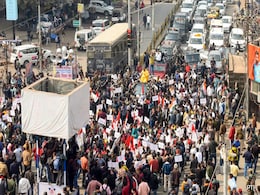 Pappu Yadav's Supporters Block Roads, Burn Tyres In Bihar Amid BPSC Row Pappu Yadav's Supporters Block Roads, Burn Tyres In Bihar Amid BPSC Row
