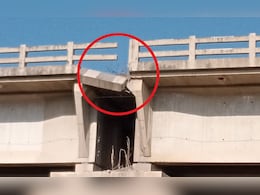 Rajasthan: बहरोड़-अलवर स्टेट हाईवे पर साहबी नदी पर बना पुल का एक हिस्सा टूटा, पुलिस ने लगाए बैरियर 