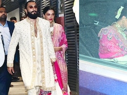 Deepika Padukone Works Her Charm In A White And Pink <i>Anarkali</i> Deepika Padukone Works Her Charm In A White And Pink <i>Anarkali</i>