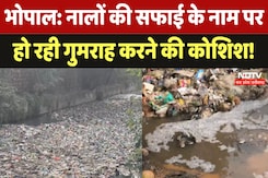 Bhopal Drain Cleaning: नालों की सफाई के नाम पर हो रहा गुमराह करने की कोशिश! Bhopal Drain Cleaning: नालों की सफाई के नाम पर हो रहा गुमराह करने की कोशिश!