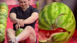 Watch: Woman Sets Guinness World Record For Crushing Most Number Of Watermelons With Thighs