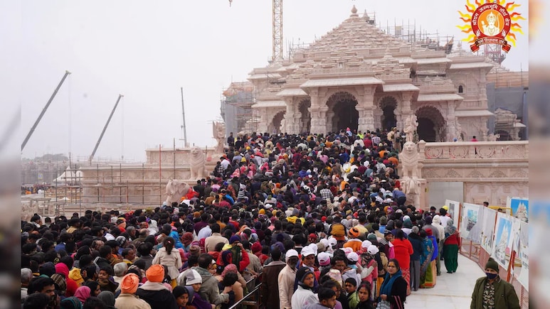 Ayodhya, Varanasi Temples See Unprecedented Rush On New Year's Day