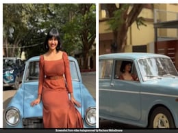 Bengaluru Woman Fulfills Childhood Dream With Vintage Padmini Car: "Feels Surreal" Bengaluru Woman Fulfills Childhood Dream With Vintage Padmini Car: "Feels Surreal"