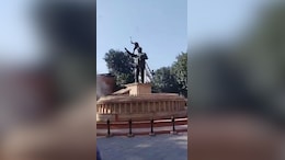 Man Uses Hammer To Deface Ambedkar Statue In Amritsar