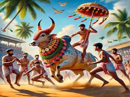 Jallikattu Festival: मदुरै में जल्लीकट्टू उत्सव शुरू, जानिए क्या है 2500 साल पुराना त्योहार? Jallikattu Festival: मदुरै में जल्लीकट्टू उत्सव शुरू, जानिए क्या है 2500 साल पुराना त्योहार?