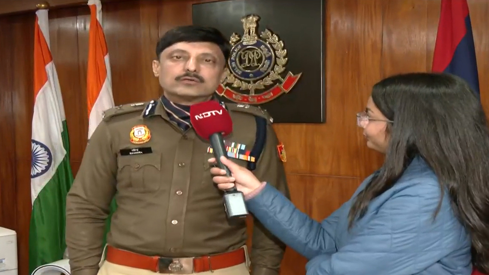 Senior Cop On Drive Against Illegal Immigrants In Delhi