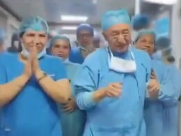 मरीज भी रोया, स्टाफ भी रोया...! एम्स के डॉक्टर जीवन की ऐसी विदाई देख लोग हो रहे हैं भावुक