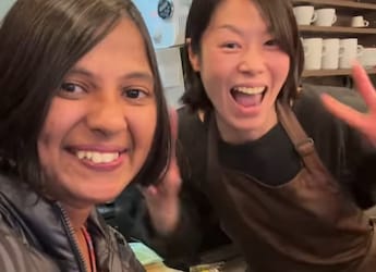 Vlogger Stumbles Upon South Indian Restaurant In Tokyo, Her Video Goes Viral Vlogger Stumbles Upon South Indian Restaurant In Tokyo, Her Video Goes Viral