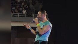 This Video Of Coldplay's Chris Martin Saying "<i>Jai Shri Ram</i>" Is Crazy Viral. Watch